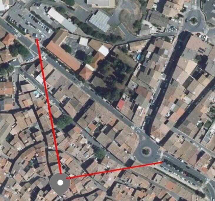 Maison De Village Dans Le Centre Du Vieux Quartier Marseillan  Eksteriør billede