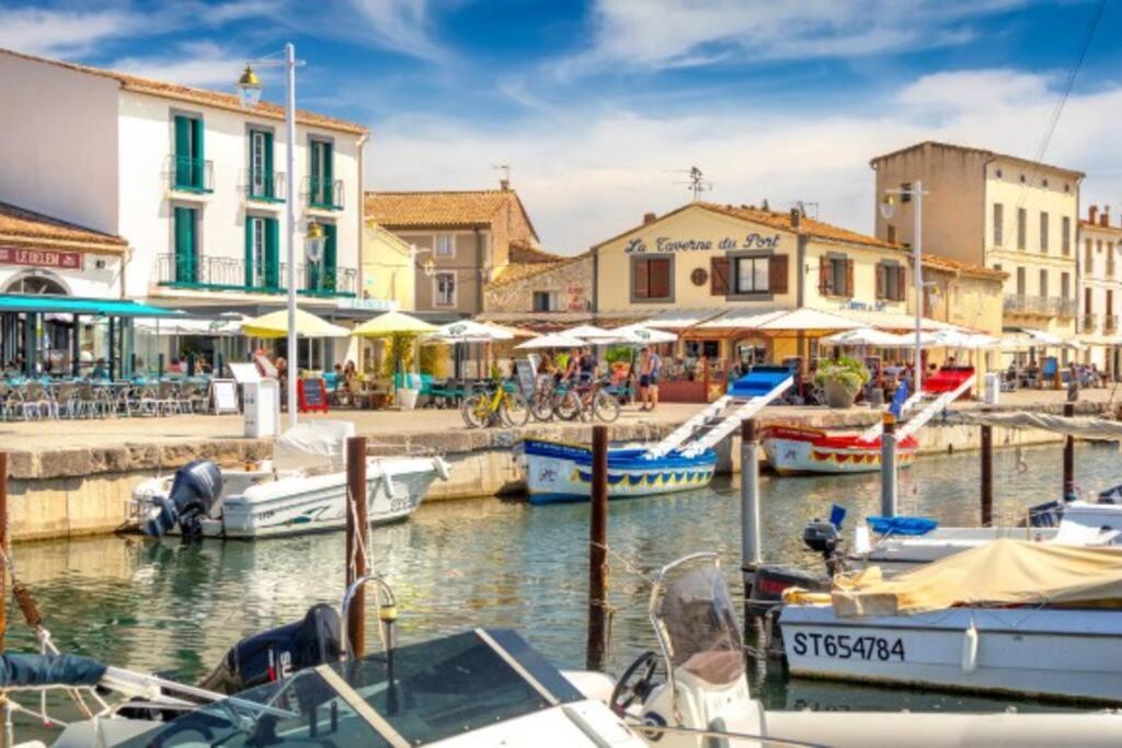 Maison De Village Dans Le Centre Du Vieux Quartier Marseillan  Eksteriør billede